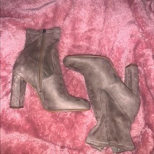 Steve Madden Taupe Edit Bootie